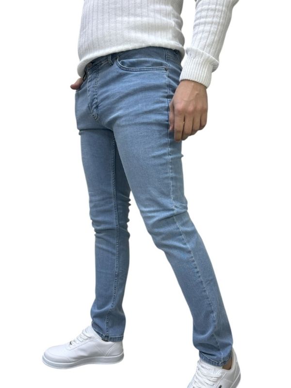 Slim ve Skinny Kot Pantolon - Buz Mavisi