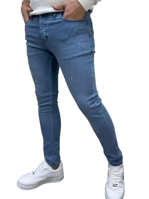 Slim veSkinny Kot Pantalon - Mavi